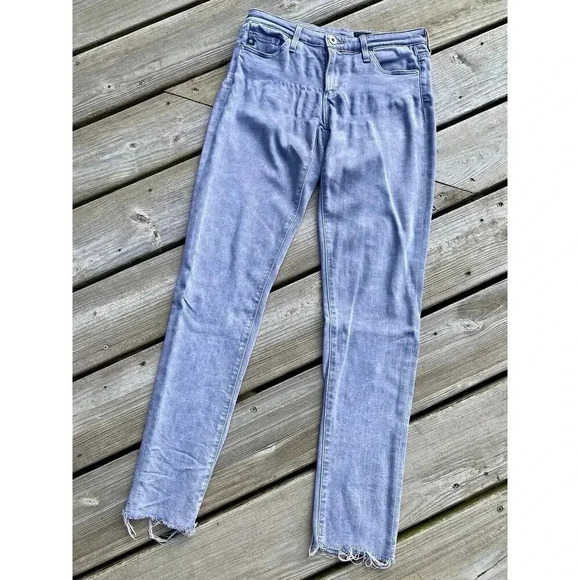 Ag Adriano Goldschmied Denim - Adriano Goldschmied The Legging Super Skinny Ankle Distressed Women's Size 26 AG